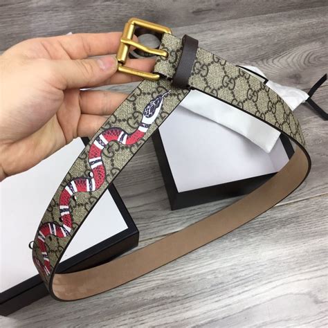 gucci kingsnake belt replica|authentic gucci belt outlet.